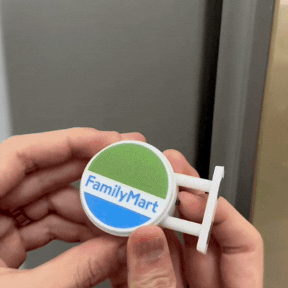 Mini  Fridge Magnet – 7-Eleven, FamilyMart & Cute LED Signboard Style Refrigerator Magnet (Single Piece)