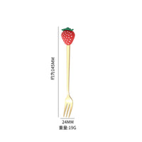 Stainless steel Fruit design cutlery, creative gift box set