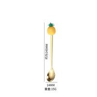 Stainless steel Fruit design cutlery, creative gift box set