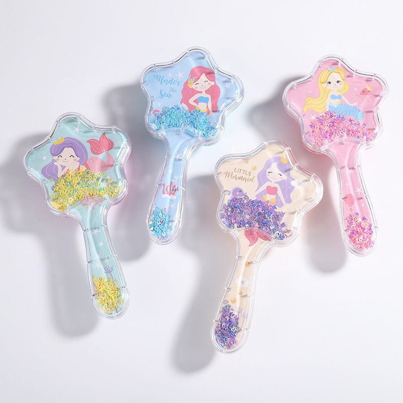New style air cushion comb, cartoon quicksand comb, children's cute comb