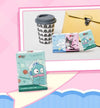 Sanrio Printed pocket Tissues one pack contain 7 tissues (pack of 12 mini pocket packets)