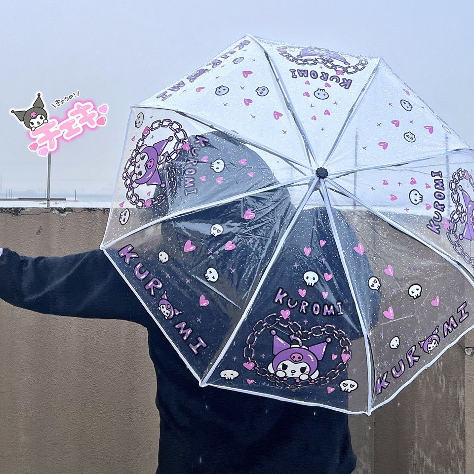 Sanrio New printed transparent Umbrella