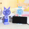 Sanrio new Portable charging Hand fan with stand