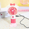 Sanrio new Portable charging Hand fan with stand