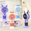Sanrio new Portable charging Hand fan with stand