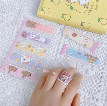 Cartoon Print Cute  Mix design Pack Of 50 Band Aids
