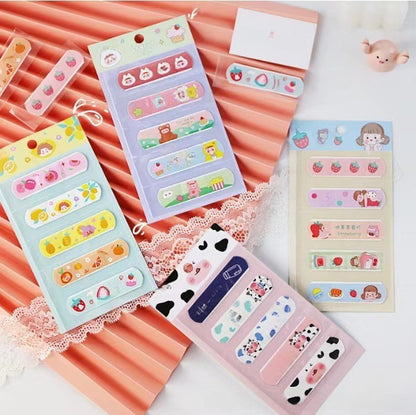Cartoon Print Cute  Mix design Pack Of 50 Band Aids