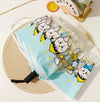Cute Transparent Cartoon Umbrella | Kawaii Sanrio, Doraemon & Party Animal Print | Windproof & Waterproof Clear Umbrella for Kids & Adults