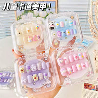Kawaii Press-On Nail Art Set – Pastel Dreams Collection