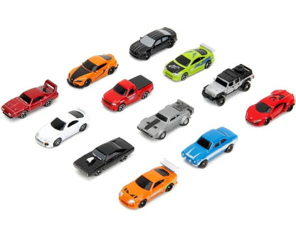 Jada Toys Fast & Furious Nano Hollywood Rides Mystery Vehicle Blind Bag Die-Cast Mini Car | Official Licensed Collectible Surprise Blind Pouch | Random 1 Diecast Car for Kids & Collectors