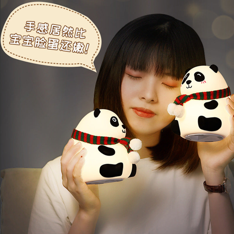 Cute Silicone Night Light for Kids, Kawaii Room Decor Lamp for Baby and Toddler_Model_6