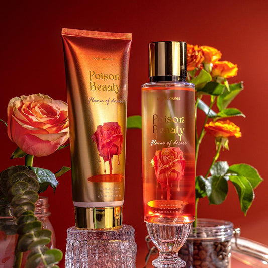 Body Luxuries Mist+Cream Gift set 250Ml