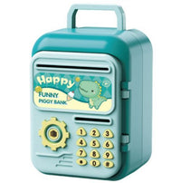 Happy Lockbox Only In And Out Piggy Bank