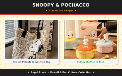 Snoopy Cozy Essentials Gift Hamper – Cute & Aesthetic 2-in-1 Everyday Lifestyle Combo