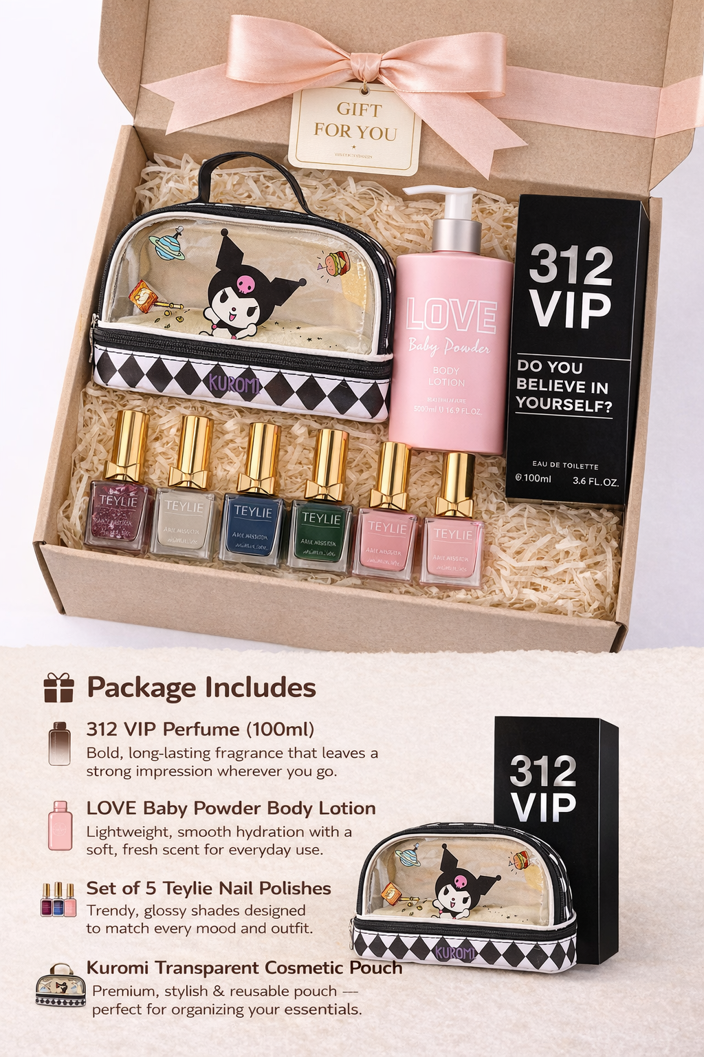 Premium Grooming Gift Hamper ✨ | 312 VIP Combo Set