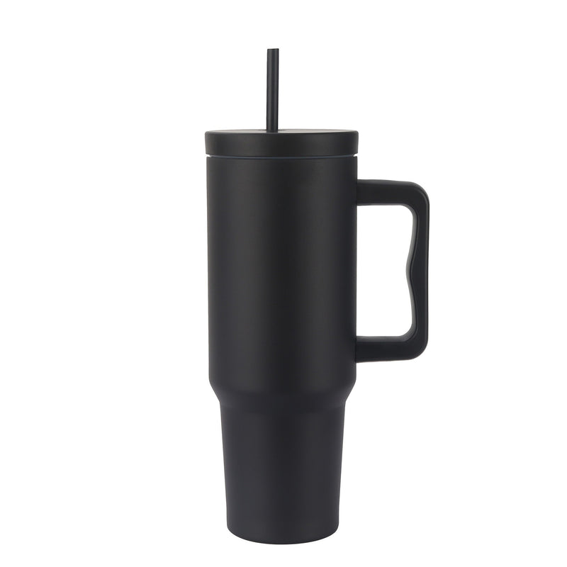 Large Capacity Kawaii Tumbler with Handle and Straw 1200ML – Colorful Travel Water Cup for Hot & Cold Drinks