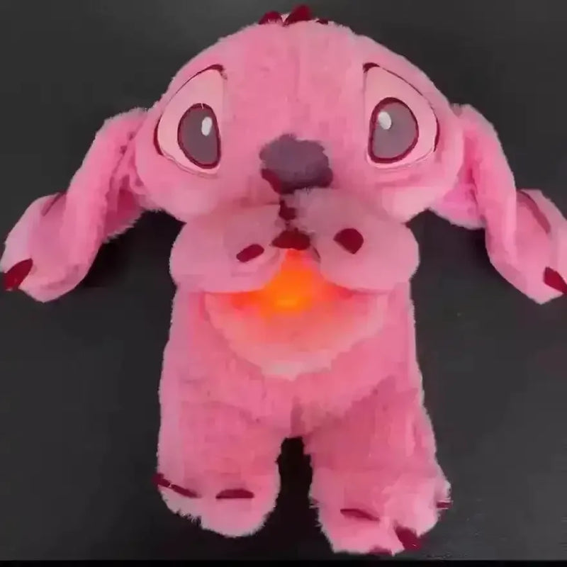 Breathing Stitch Plush Toy with Glowing Belly | Cute Respirable Soft Toy for Kids & Gifts