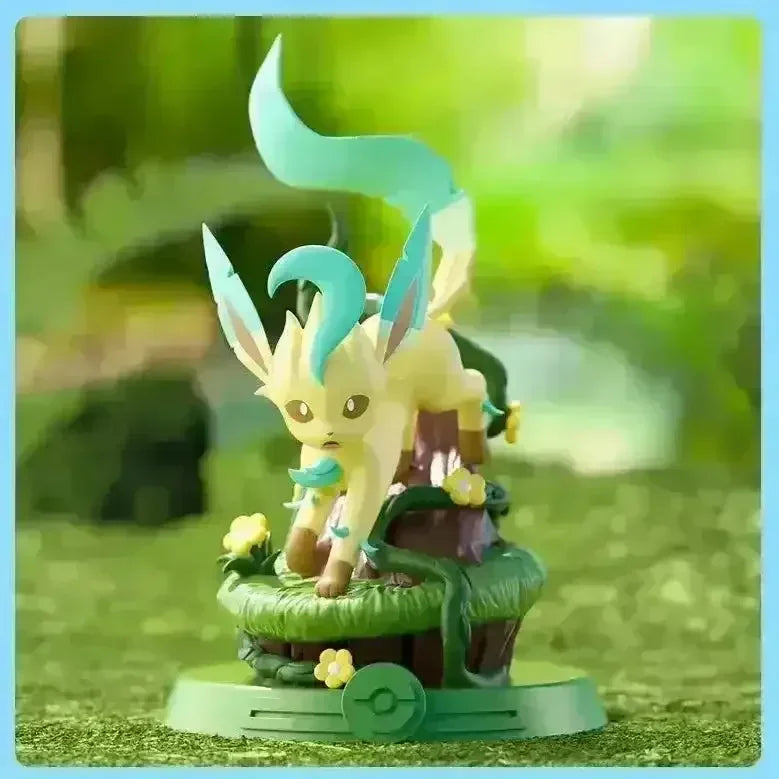 Pokemon Eeveelution PVC Action Figure Set of 9 – Eevee, Vaporeon, Jolteon, Flareon, Espeon, Umbreon, Leafeon, Glaceon & Sylveon Collectible Anime Mini Statues | Pokemon Desk Decor & Gift
