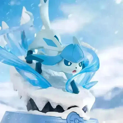 Pokemon Eeveelution PVC Action Figure Set of 9 – Eevee, Vaporeon, Jolteon, Flareon, Espeon, Umbreon, Leafeon, Glaceon & Sylveon Collectible Anime Mini Statues | Pokemon Desk Decor & Gift