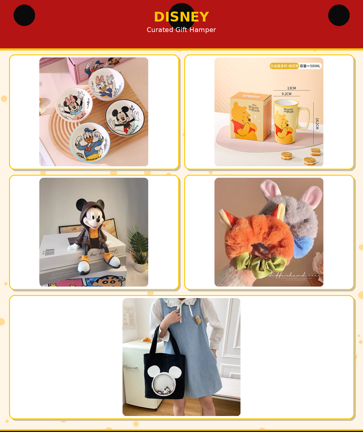 Disney Curated Gift Hamper – Premium Kawaii Lifestyle Gift Set for Girls & Cute Collectors