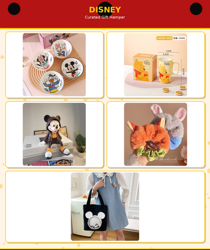 Disney Curated Gift Hamper – Premium Kawaii Lifestyle Gift Set for Girls & Cute Collectors