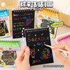 DIY Magic Scratch Painting Book for Kids - Handmade Graffiti Puzzle &amp; Painting Activity