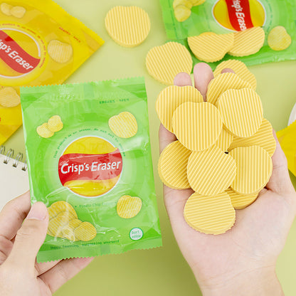 Chips design Eraser (set of 2)