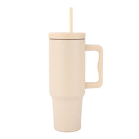 Large Capacity Kawaii Tumbler with Handle and Straw 1200ML – Colorful Travel Water Cup for Hot & Cold Drinks
