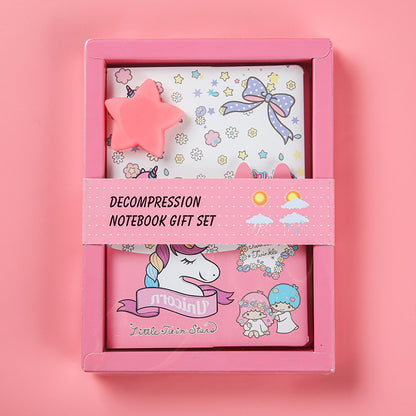 Cute Decompression Notebook – Creative & Stress-Relief Notebook for Students & Kids | Perfect Gift & Stationery Book