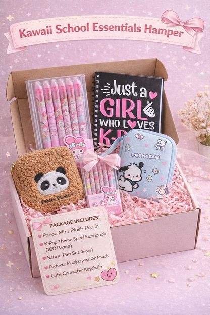 Kawaii Stationery Gift Box Set