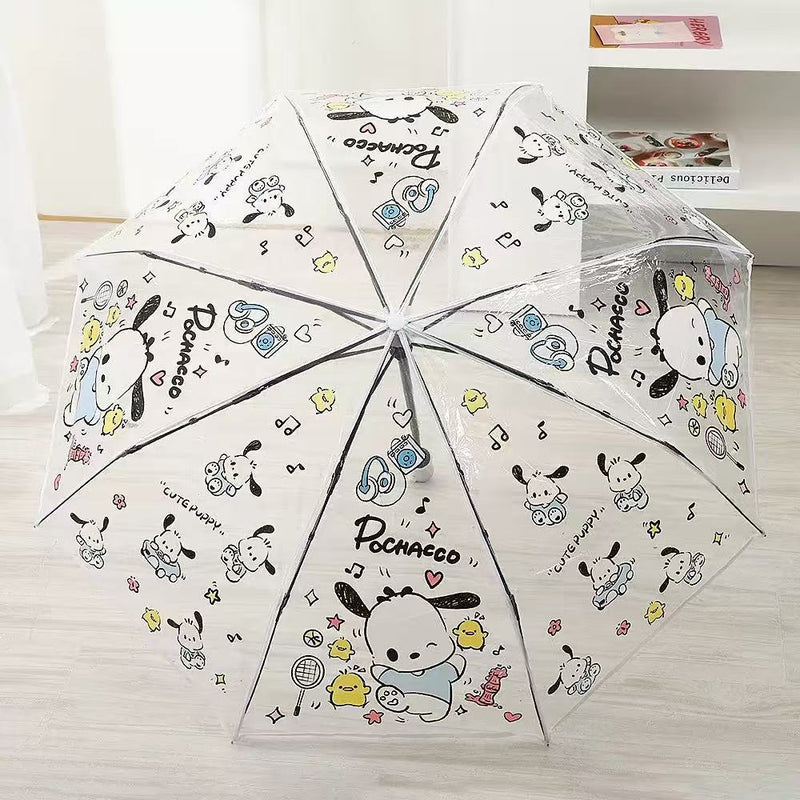 Sanrio New printed transparent Umbrella