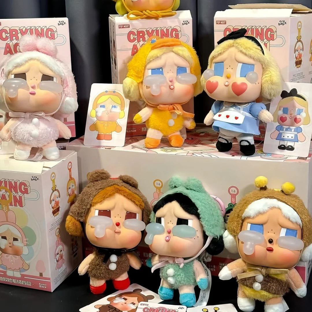 CryBaby Crying Again Series Vinyl Face Plush Single Blind Box