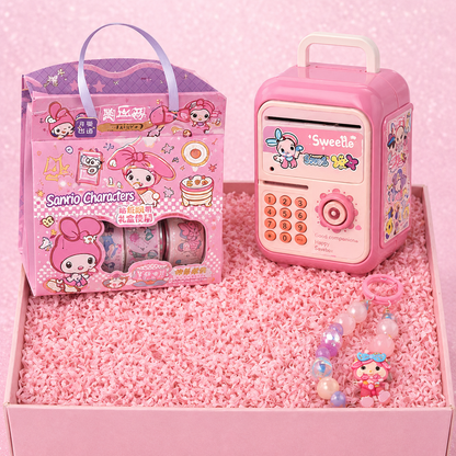 My Melody Kawaii Sanrio Gift Hamper – Cute Gift Box with  Mini Locker & Accessories