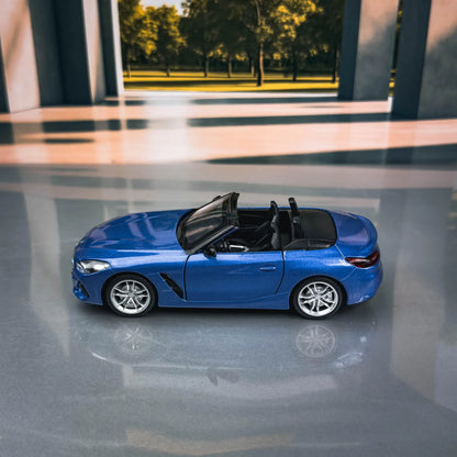 BMW Z4 M40i Convertible Official Licensed 1:38 Scale Diecast Car Model | Metal Alloy Toy Car with Pull Back Action, Opening Doors & Detailed Interior | Collectible Sports Car Miniature for Kids & Adults