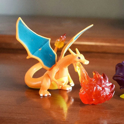 Pokemon Action Figure Set of 5 – Pikachu, Charizard, Squirtle, Gengar & Psyduck PVC Mini Collectible Figurines | Anime Pokemon Toys for Kids, Collectors, Desk Decor & Birthday Gifts