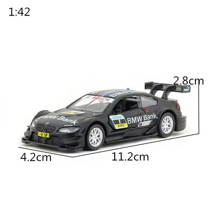 BMW M3 DTM Racing Car Official Licensed 1:42 Scale Die Cast Model Car | BMW M Motorsport Collectible Toy Car | Metal Diecast Car for Kids & Collectors