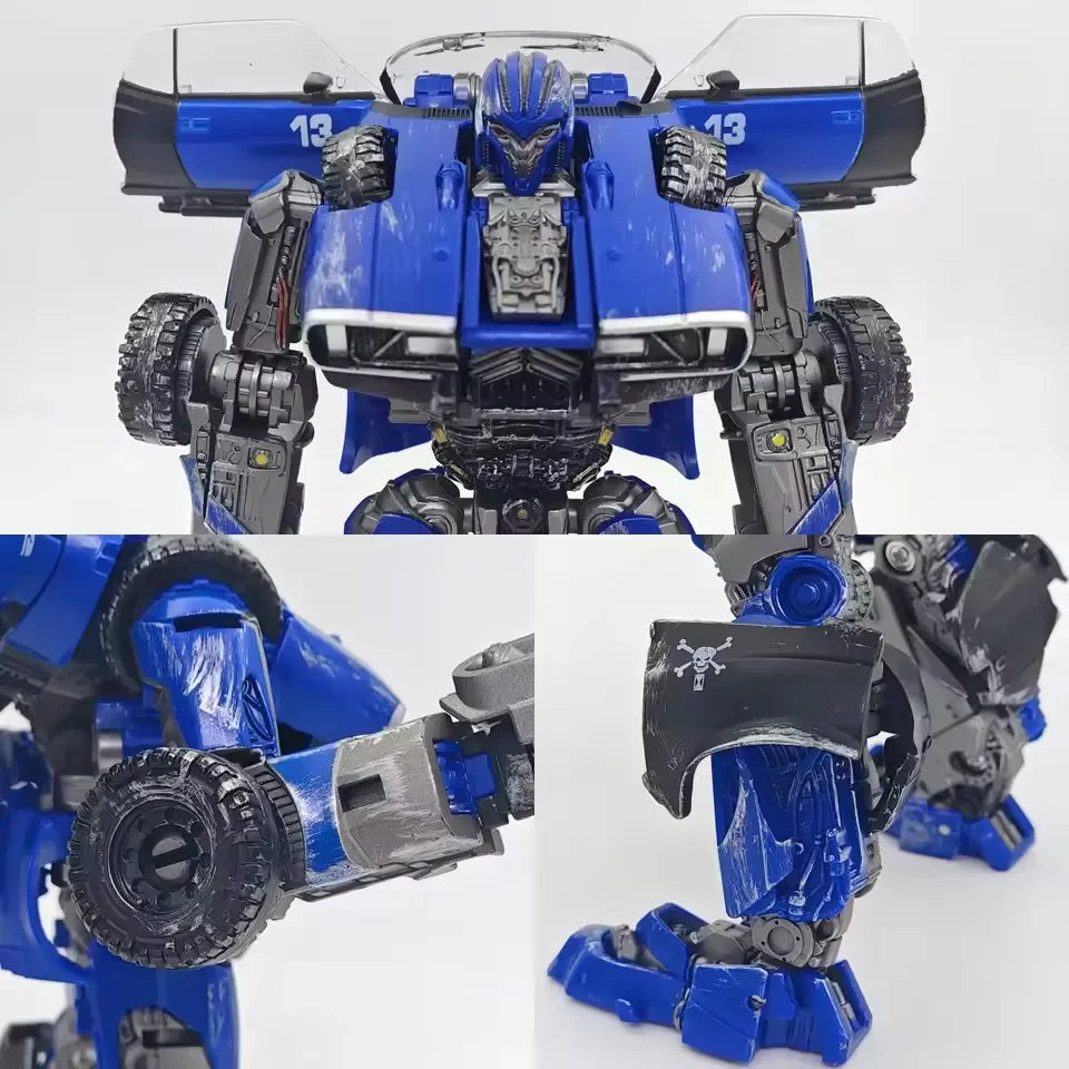 BMB HMK-07 Titan Prime Transforming Robot Action Figure | Premium Convertible Mecha Collectible | Robot to Muscle Car