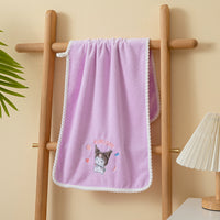 Sanrio Kuromi Kawaii Bath Towel