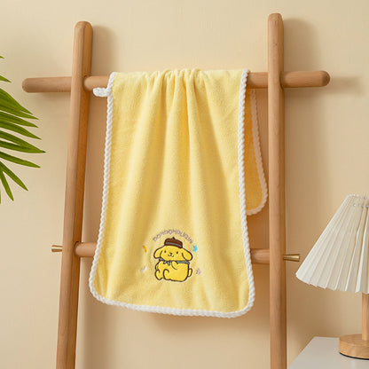 Sanrio Kuromi Kawaii Bath Towel