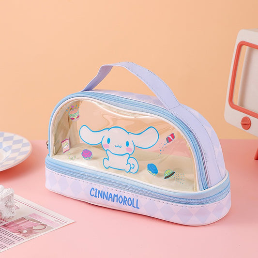 Sanrio Kuromi large capacity pencil & Makeup case 