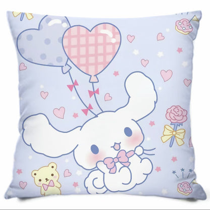 Kuromi Style Detachable Pillow – Cute Car, Sofa, & Bed Head Cushion | Perfect Student Gift & Internet Celebrity-Inspired