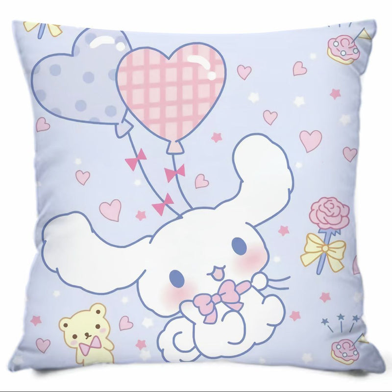 Kuromi Style Detachable Pillow – Cute Car, Sofa, & Bed Head Cushion | Perfect Student Gift & Internet Celebrity-Inspired