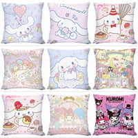 Kuromi Style Detachable Pillow – Cute Car, Sofa, & Bed Head Cushion | Perfect Student Gift & Internet Celebrity-Inspired