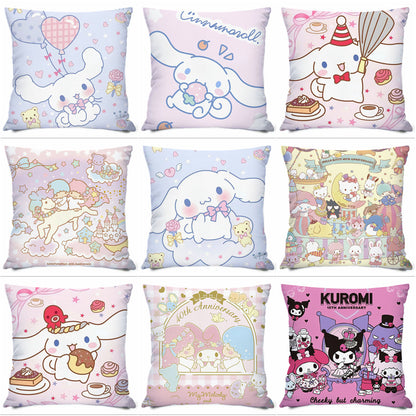 Kuromi Style Detachable Pillow – Cute Car, Sofa, & Bed Head Cushion | Perfect Student Gift & Internet Celebrity-Inspired