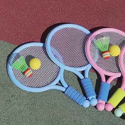 Kids Badminton Racket Set with Shuttlecock – Lightweight Outdoor Sports Toy for Children