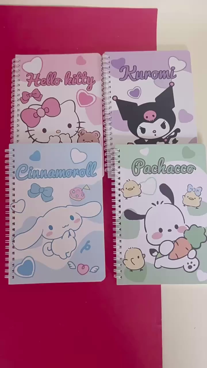 Kuromi coil book cute creative A5 loose-leaf notebook