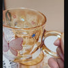 Kawaii Butterfly Glass Mug – Aesthetic Transparent Coffee Cup for Tea, Milk & Juice