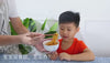Bamboo fiber children's tableware set