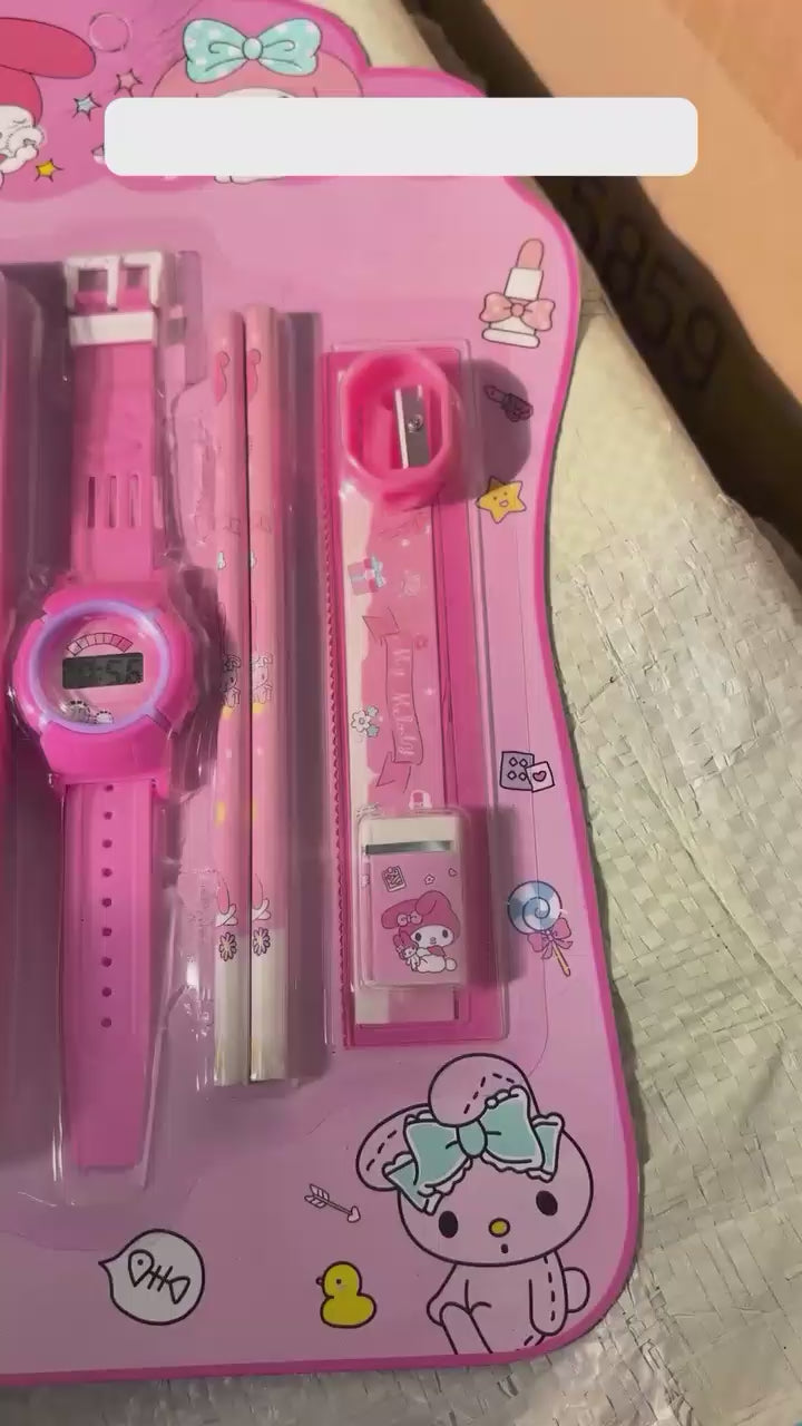 Stationary Set With Watch