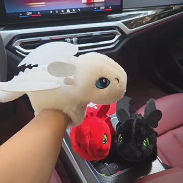 How To Train Your Dragon Toothless Plush Hand Bracelet | Soft Dragon Wristband for Kids & Adults